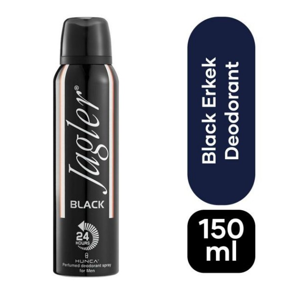 JAGLER DEODORANT BLACK ERKEK 150 ML