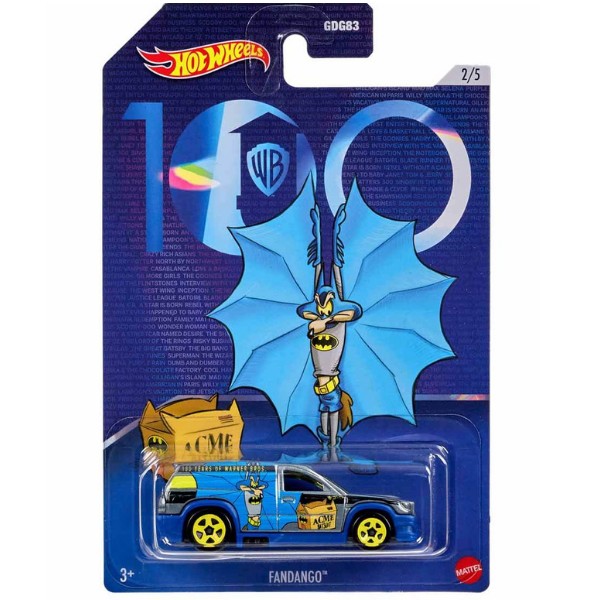 Hot Wheels Warner Bros 11. Yıl Temalı Arabalar HMV73-HLK32 Fandango