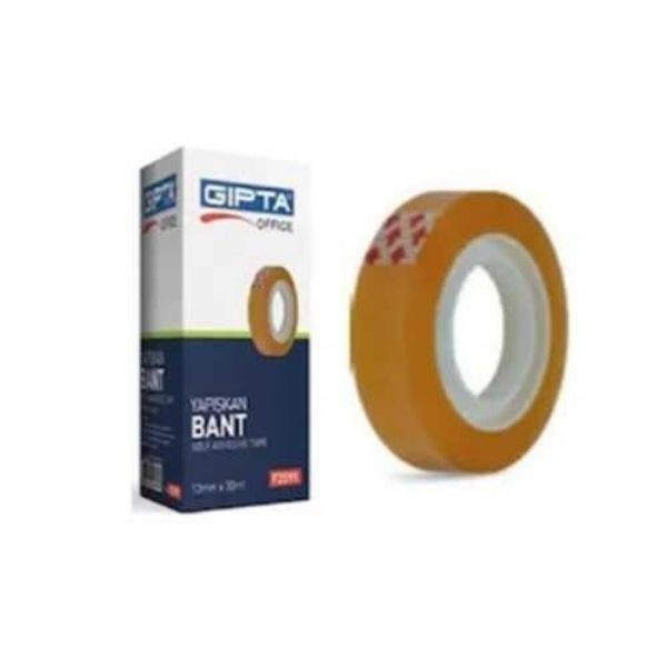 Gıpta Bant Akrilik Sarı 12Mmx33Mt