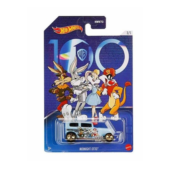 Hot Wheels Warner Bros 11. Yıl Temalı Arabalar HMV73-HLK30 Midnight Otto