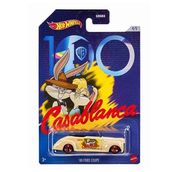 Hot Wheels Warner Bros 11. Yıl Temalı Arabalar HMV73-HLK31 '40 Ford Coupe