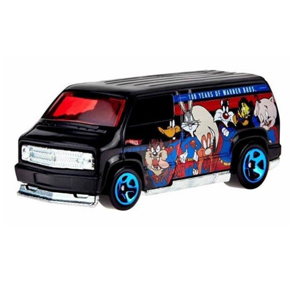 Hot Wheels Warner Bros 11. Yıl Temalı Arabalar HMV73-HLK29 Custom '77 Dodge Van