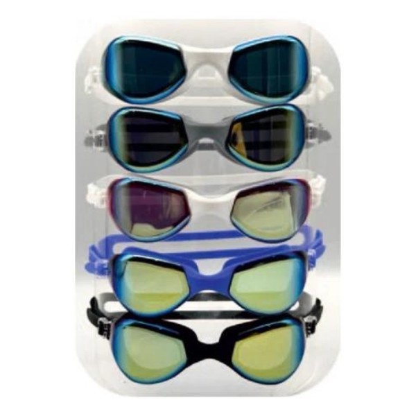 Bermuda - 9009-M Yüzücü Gözlüğü Aynalı Lens Kutulu 12