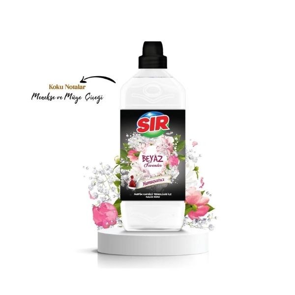 Sır Çamaşır Yumuşatıcısı Beyaz Sevenler 2000 Ml