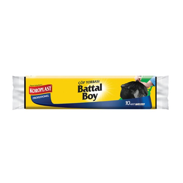 Koroplast Çöp Torbası Battal Boy 10Lu