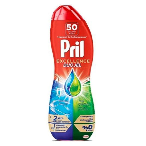 Pril Gold Jel Yağ Çözücü 900 ml