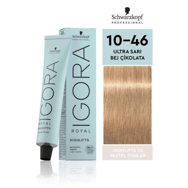 Schwarzkopf Igora Royal - Highlifts Saç Boyası 60 Ml 10/46