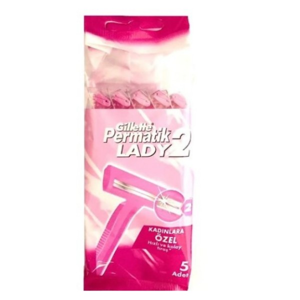 Gillette Permatik Lady2 Poşet 5Li