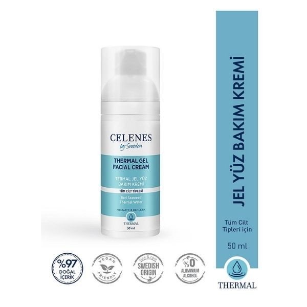 Celenes Thermal Jel Yüz Bakım Kremi 50 Ml