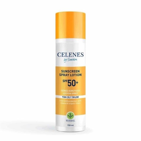 Celenes By Sweden Güneş Koruyucu Losyon Sprey Spf+50 150 Ml