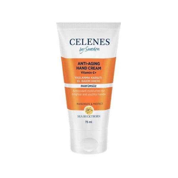 Celenes by Sweden Sea Buckthorn Yaşlanma Karşıtı El Bakım Kremi 75 Ml