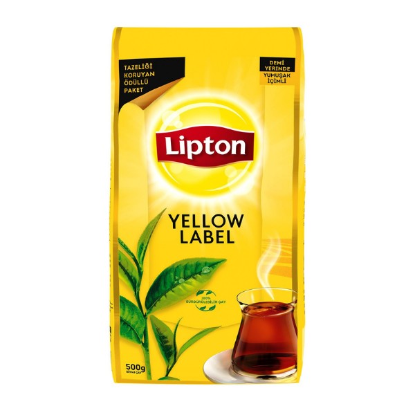 Lipton Yellow Label Dökme Çay 500 Gr