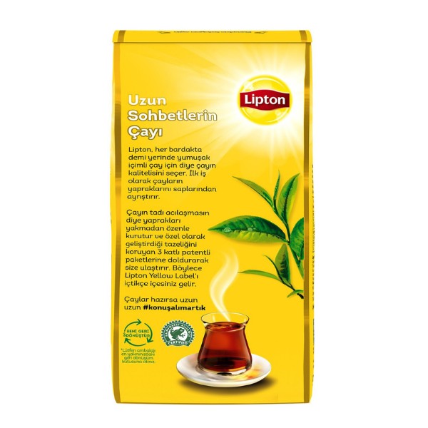 Lipton Yellow Label Dökme Çay 500 Gr