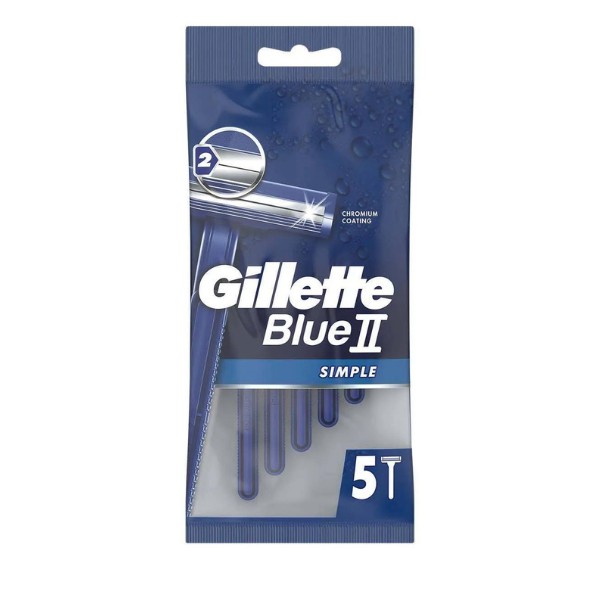 Gillette Blue II Simple Poşet 5Li