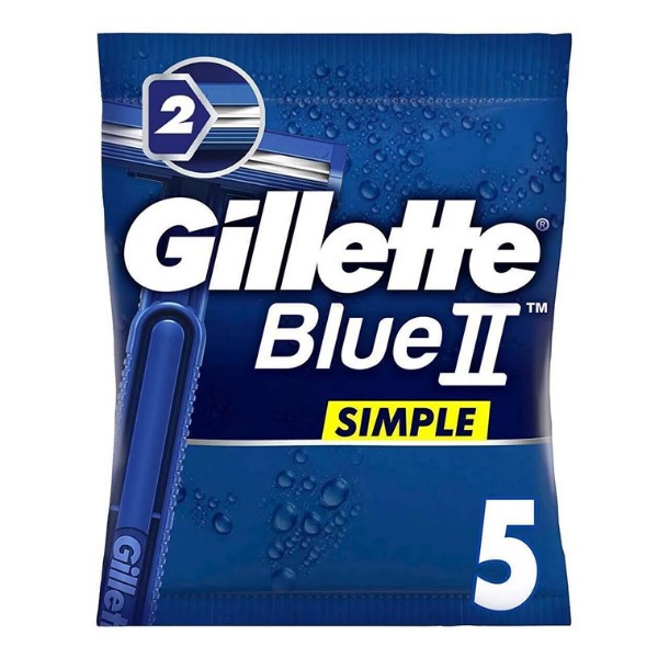 Gillette Blue II Simple Poşet 5Li