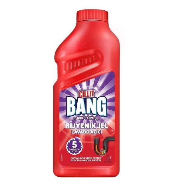 Cillit Bang Turbo Lavabo Açıcı Jel 500 ml