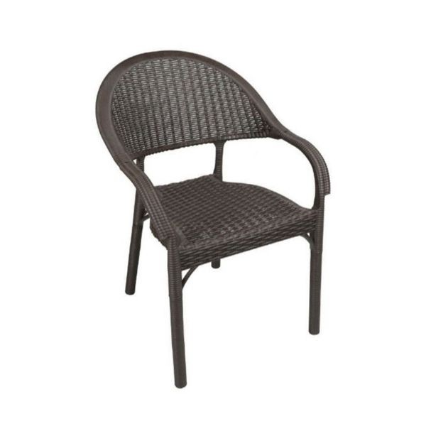 Mistique Eylül Rattan Koltuk Kahve