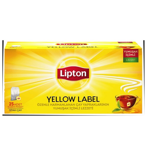 Lipton Yellow Label Bardak Poşet Çay 50 Gr