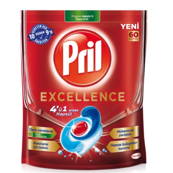 Pril Excellence Kapsül 40'Lı
