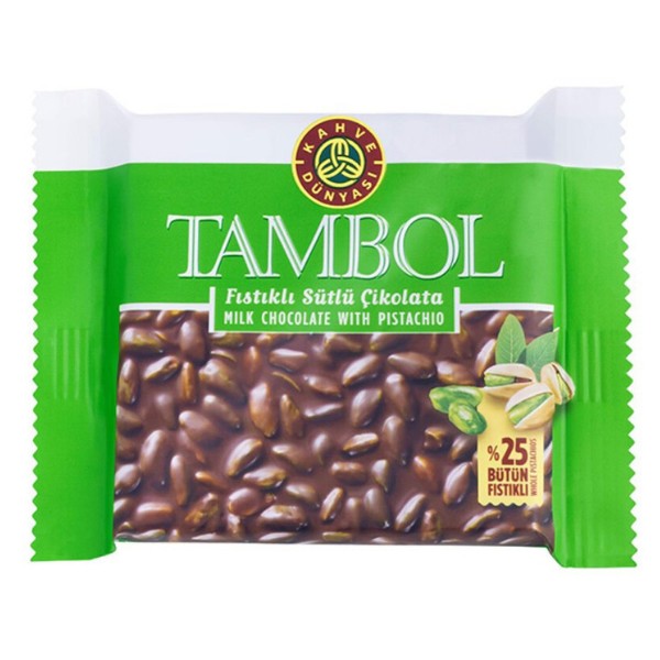 Kahve Dünyası Tambol Fıstıklı Çikolata 77 G