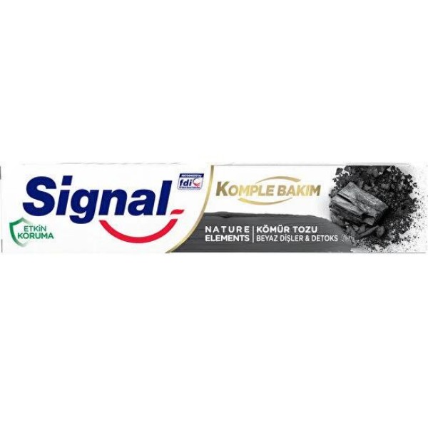 Signal Komple Bakım Kömür Tozlu Beyazlatıcı Diş Macunu 75 ML