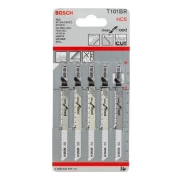 Bosch T101BR Ahşap Dekupaj Testere Bıçağı 5li Paket