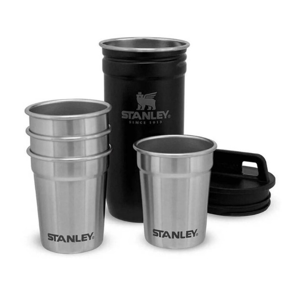 Stanley Matte Black Nesting Shot Glass Set