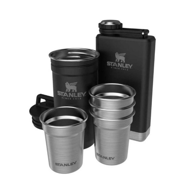 Stanley Matte Black Nesting Shot Glass Set