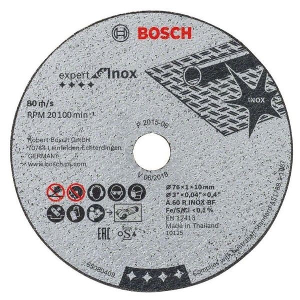 Bosch Expert for Inox Serisi Kesme Diski 76*1,0 mm