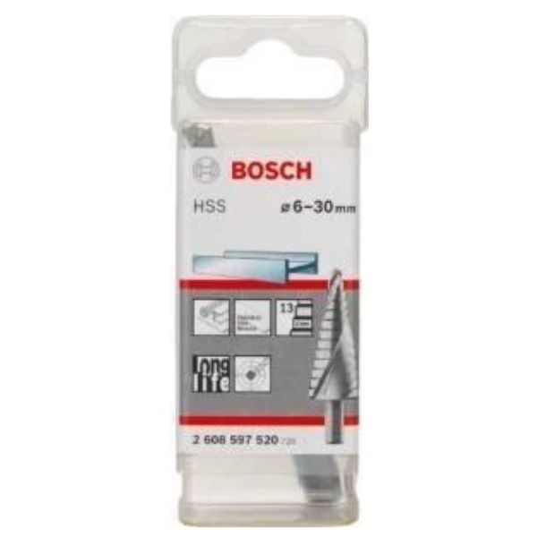 Bosch HSS Kademeli Matkap Ucu 6-30 mm