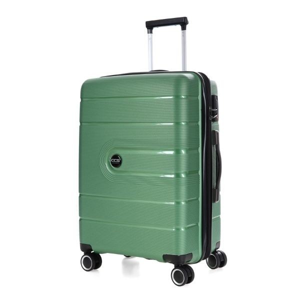 Ççs L Beden Yeşil Unisex Valiz
