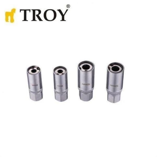 Troy 26155 Bozuk Civata Sökme Takımı 1/2'' 4 Parça