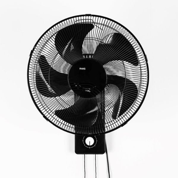 RAKS WF 16 MX Duvar Vantilatörü Siyah