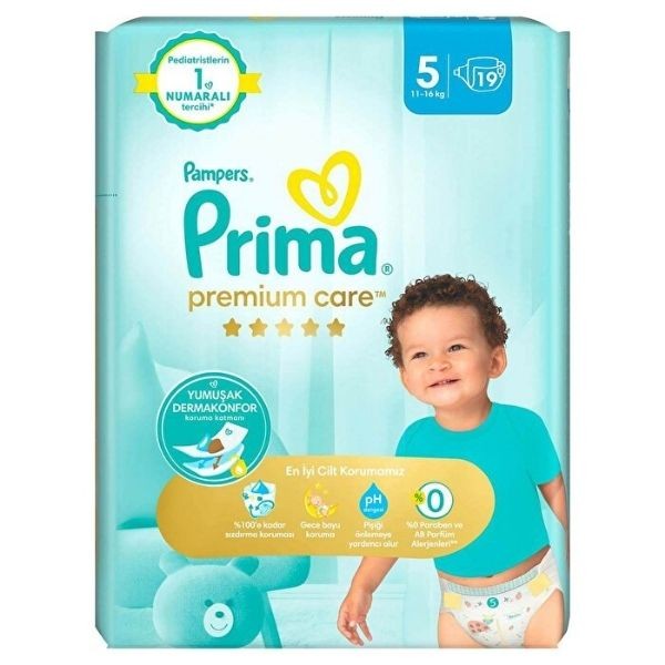 Prima Premium Care No:5 Bebek Bezi 19 Adet