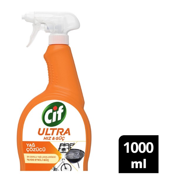 Cif Ultra Hız  & Güç Yağ Çözücü 1000 ml