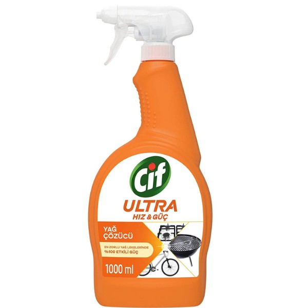 Cif Ultra Hız  & Güç Yağ Çözücü 1000 ml