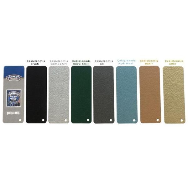 Hammerite Çekiçlenmiş Metal Boyası Siyah - 0.75lt