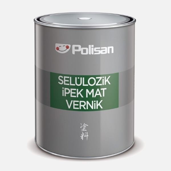 Polisan Selülozik İpek Mat Vernik 0,8kg