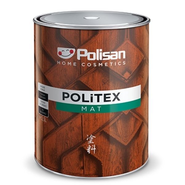 Polisan Politex Dekoratif Mat Ahşap Koruyucu Ceviz 2,5LT