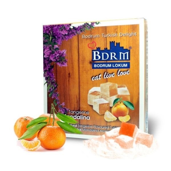 BDRM Bodrum Mandalina Lokum Kutu 400 Gr