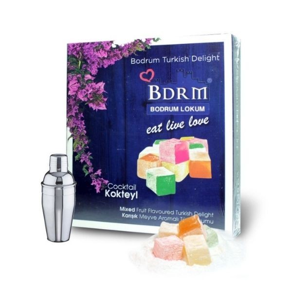 BDRM Bodrum Karışık Kokteyl Lokum Kutu 400 Gr