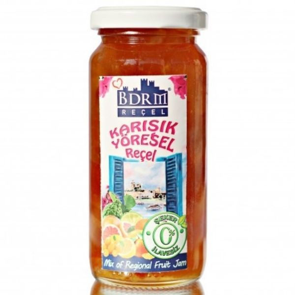 BDRM Bodrum Karışık Yöresel Reçel 250 Gr
