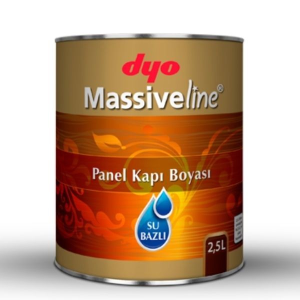 Dyo MASSIVELINE Su Bazlı Panel Kapı Boyası Beyaz 0,75lt