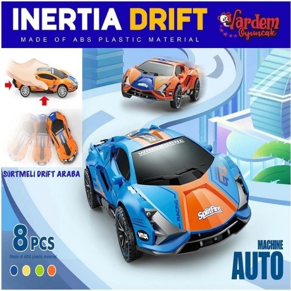 Vardem Sürtmeli Renkli Drift Arabası D400-47