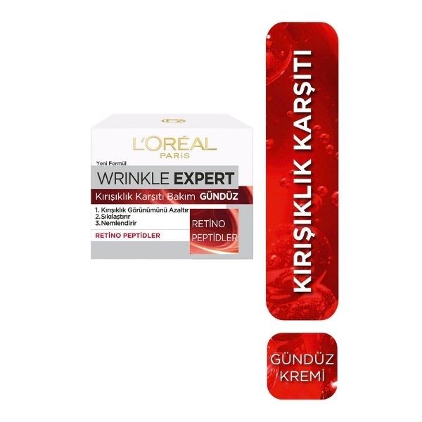 L'oreal Paris Wrinkle Expert Kırışıklık Karşıtı Bakım Kremi 50 Ml