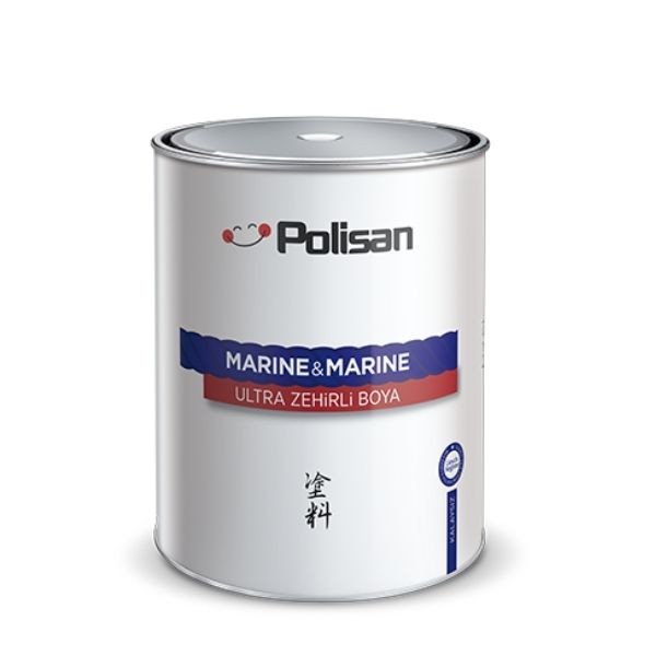 Polisan Marine&Marine Anti Aging Ultra Zehirli Boya Mavi 1kg