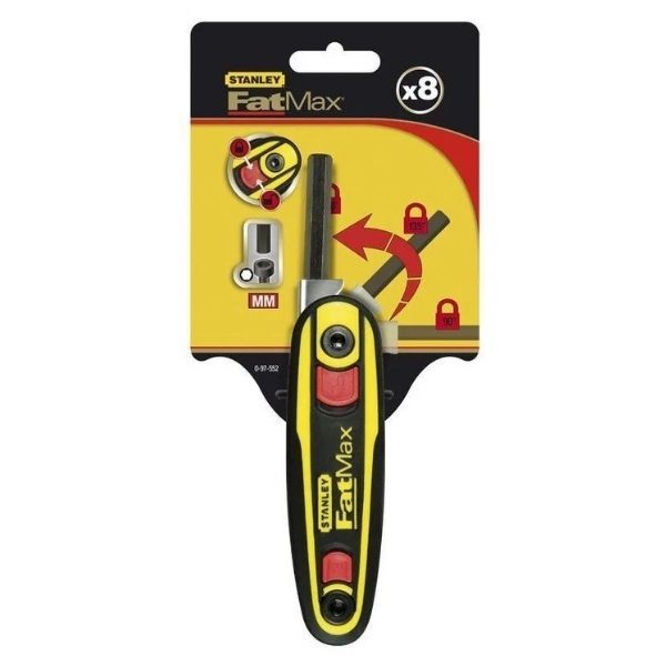 STANLEY 0-97-552 Fatmax Çakı Allen Seti (8 Parça)