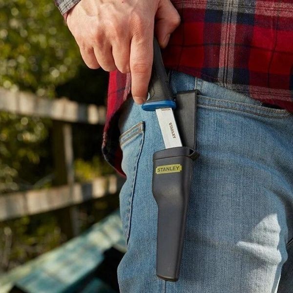 Stanley 0-10-232 Fatmax Paslanmaz Çelik Çok Amaçlı Bıçak Mavi