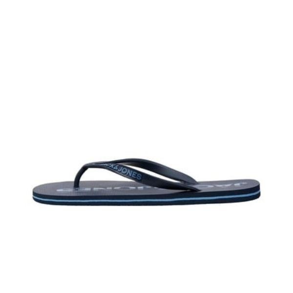 Jack&Jones Jack&Jones Erkek Logo Flıp Flop 12230641 Lacivert 44-45