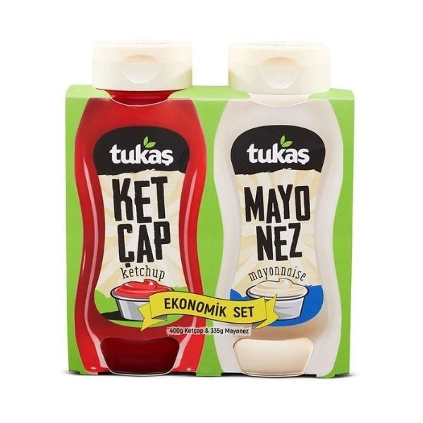 Tukaş Ketçap & Mayonez Eko Paket 400 Gr +335 Gr